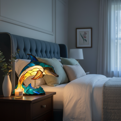 Cleo – Dolphin Mosaic Lamp