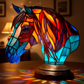 Horse Mosaic Lamp
