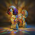 Fiamma – Crystal Dog Mosaic Lamp
