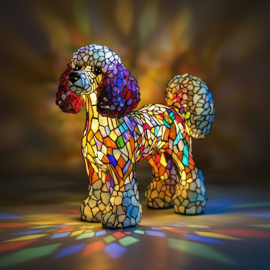 Fiamma – Crystal Dog Mosaic Lamp