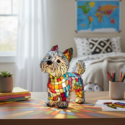 Kiko – Friendly Cat Mosaic Lamp