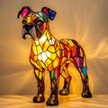 Boxer Mosaic Lamp