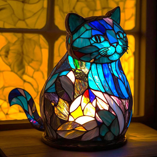Ginger – Cat Mosaic Lamp