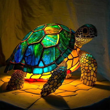 Molokai – Sea Turtle Mosaic Lamp